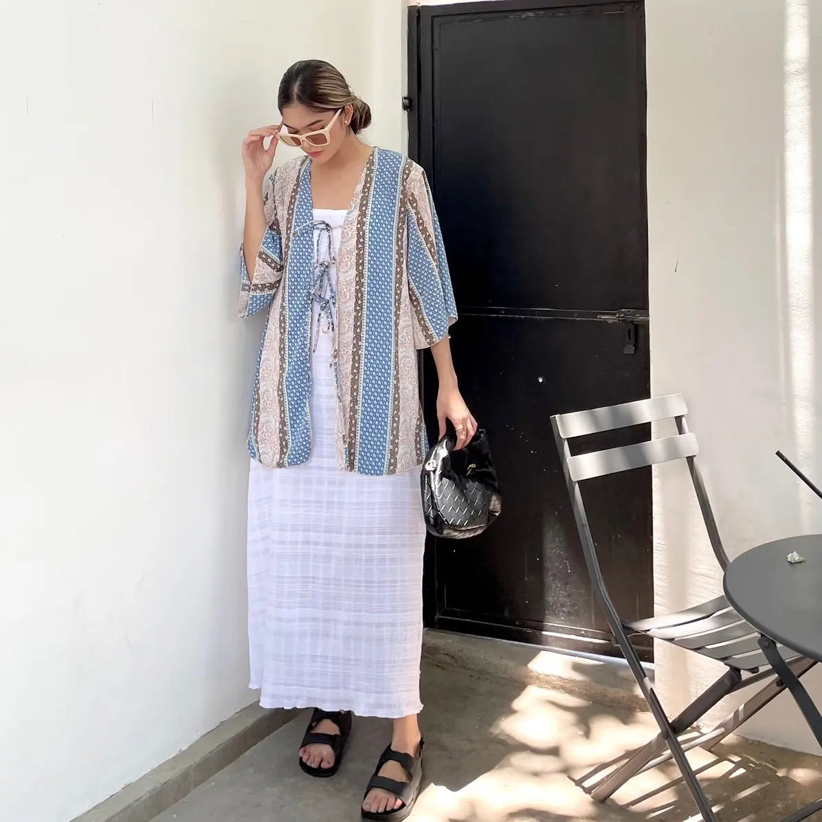 Olivia dress (long dress wanita) Casual Katun Nyaman