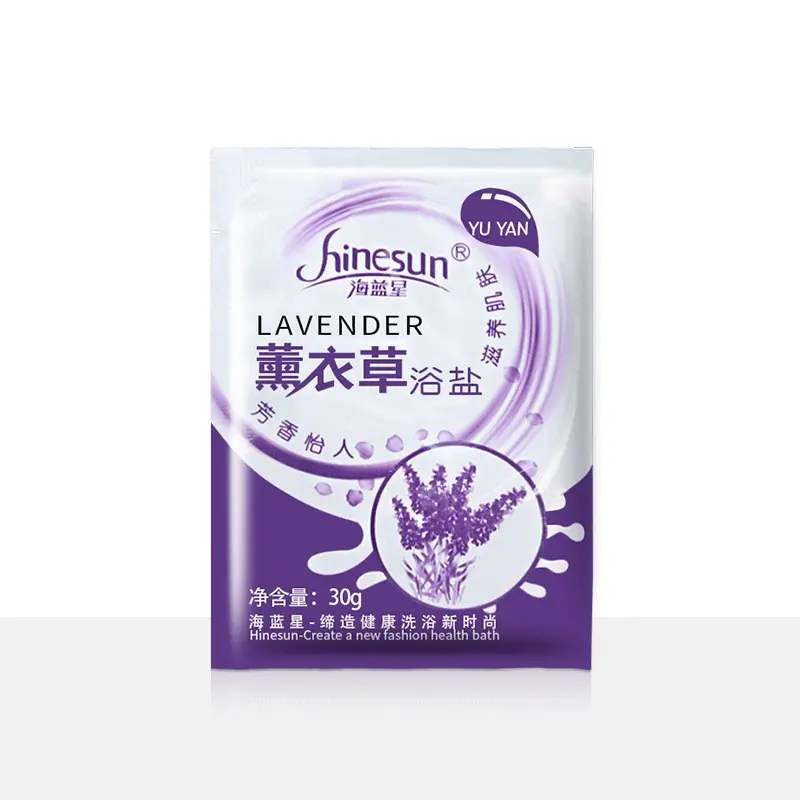 Muối tắm, thư giãn, với hoa hồng sữa và hoa oải hương, để sử dụng trong khi Tắm 8