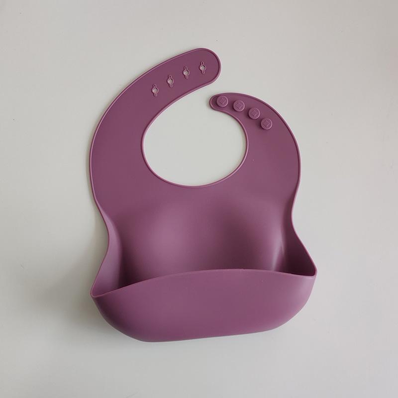 Product Introduction of Baby Waterproof Silicone Thicken Bibs Apron Toddler Girl Boys Feeding Adjustable Bib Silicone 14