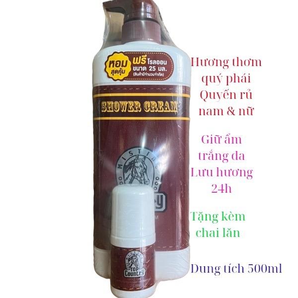 Sữa tắm Ngựa Top Country 500ml Thái Lan Dưỡng Body Nữ Dưỡng Da Body Women