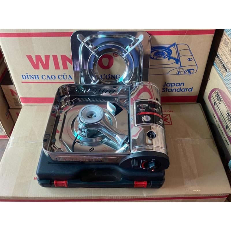 [HÀNG CHÍNH HÃNG NỘI ĐỊA] [SẢN PHẨM AN TOÀN]Bếp Gas Mini Du Lịch Windo 166S/166F|Bếp ga dã ngoại Mini|Bếp Gas Du lịch 2