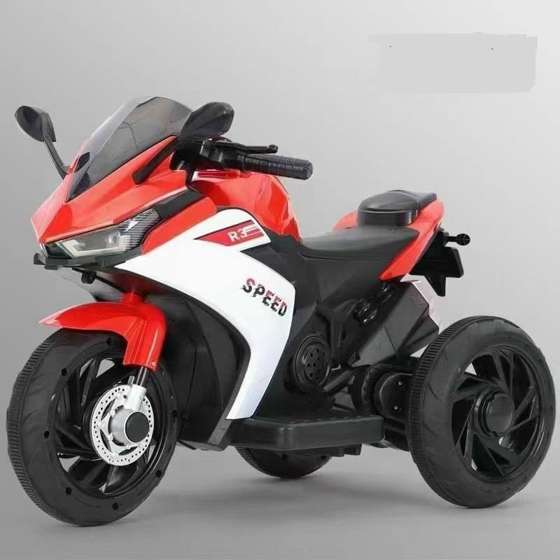 Product Introduction of Xe máy điện cho bé Xe mô tô cho bé trai R3 mẫu nhỏ sử dụng chân ga Đồ Chơi Chòi Chân 24