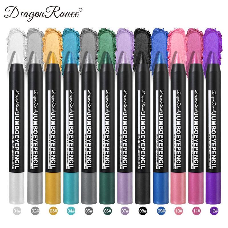 Long Lasting Eyeshadow Pen (12pcs/set), High Pigmented Eye Shadow Pen, Easy Coloring Eye Makeup Pen, Colorful Eye Makeup Products for All Styles and Occasions 1