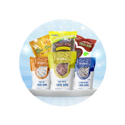 Combo hạt dưa, hạt bí, hạt hướng dương rang củi - Đặc sản Gia Lai Ăn Vặt set quà