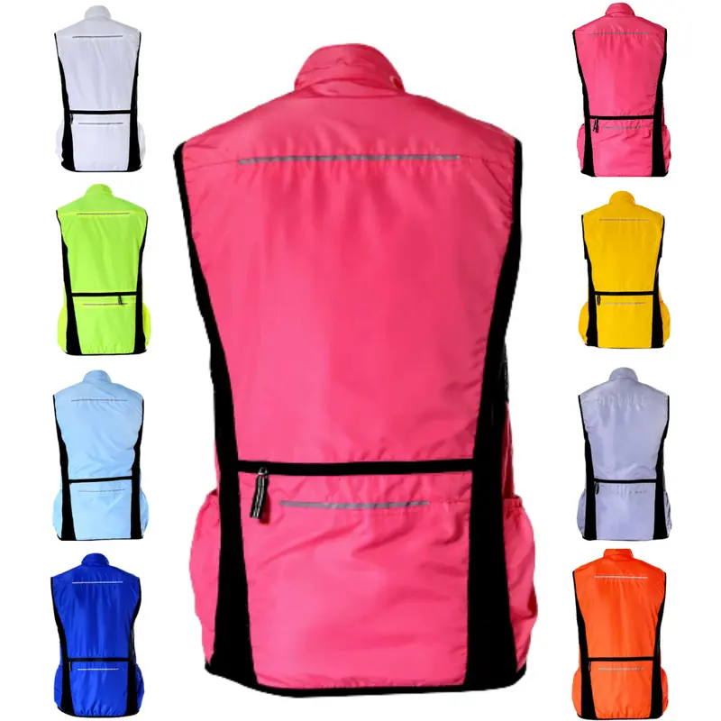 Vest Cycling Rompi Olahraga Pria Wanita Lari Jogging Bersepeda Outdoor 0
