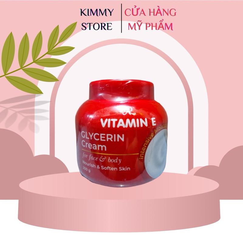 kem dưỡng ẩm vitamin e aron glycerin thái lan 200g