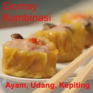 DIMSUM SIOMAY KOMBINASI ISI 24Pcs (Ayam,Udang,Kepiting)