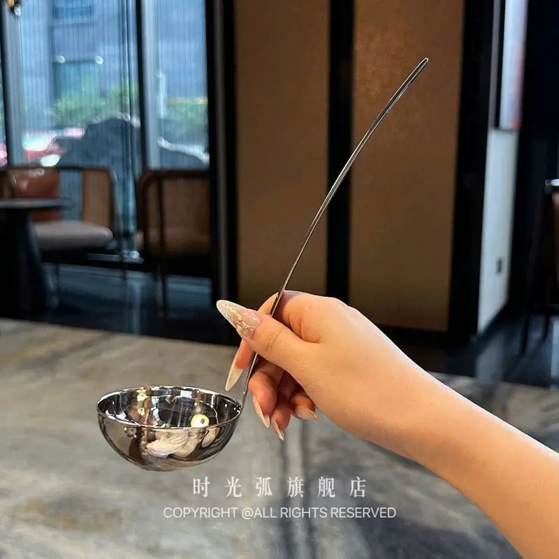 Muôi, Muỗng Canh cán đứng inox 18/10 Chockmen - CKM772 3