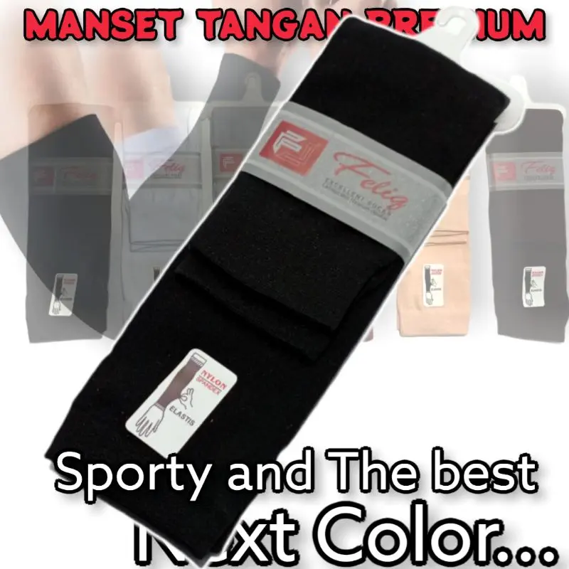 Manset Tangan Tebal/Manset Tangan Sport/Manset Tangan Muslimah/Manset Tangan Pria dan Wanita Dewasa Bebas pilih Warna Muslim Panjang