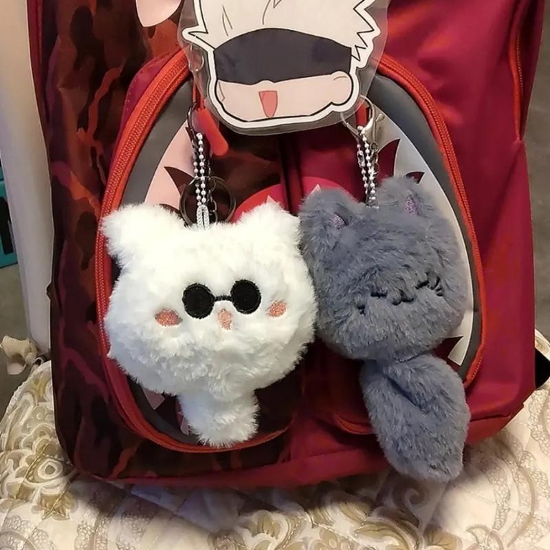 Dây Chuyền Chìa Khóa Anime Jujutsu Kaisen, Geto Suguru Satoru Gojo Cosplay Nhồi Bông Mặt Dây Chuyền Búp Bê, Móc Mặt Dây Chuyền, Phụ Kiện, Quà Tặng Chìa Khóa