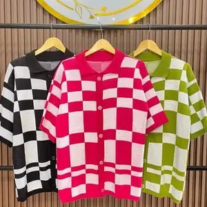 DAVIENA KNITWEAR / BAJU RAJUT PREMIUM / POLO KNITTWEAR Cardigan Kotak