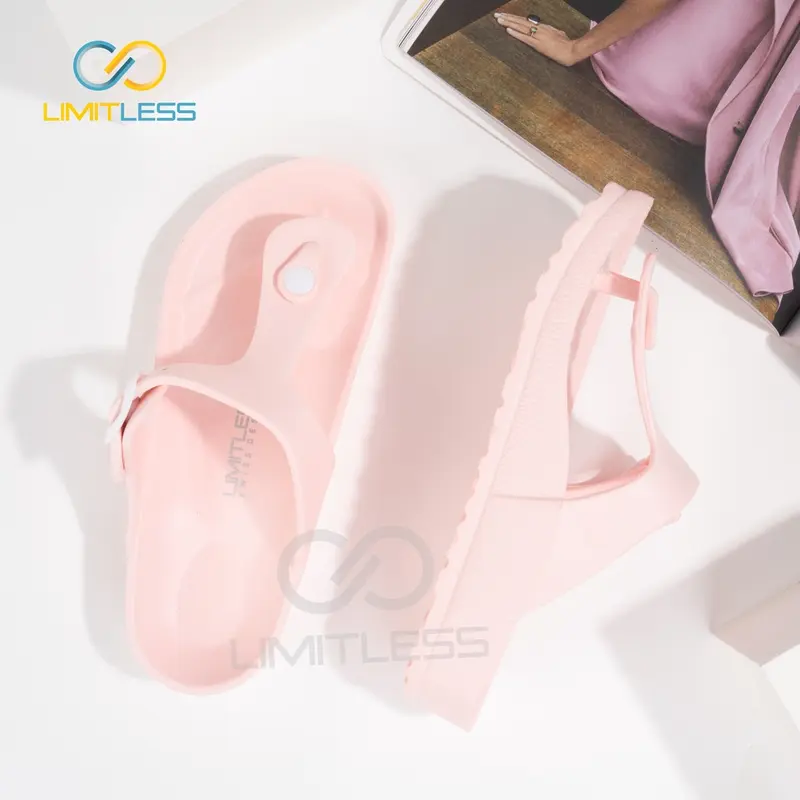Sandal Jepit Wanita Anti Selip Ringan Bahan Eva Polos Sendal Cewek 5