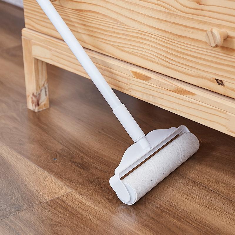  Cây lăn bụi cán dài 1m2 và 1 lõi dài 24cm dùng để phủi bụi ghế sofa đồ lăn bụi quần áo chăn ga gối mền giường ngủ lông thú cưng tiện ích 