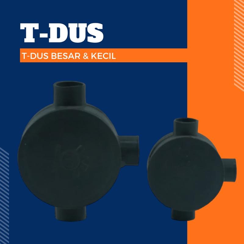 T-dos tdos T-Dus tdus Tee dus Hitam 3 cabang 3 0