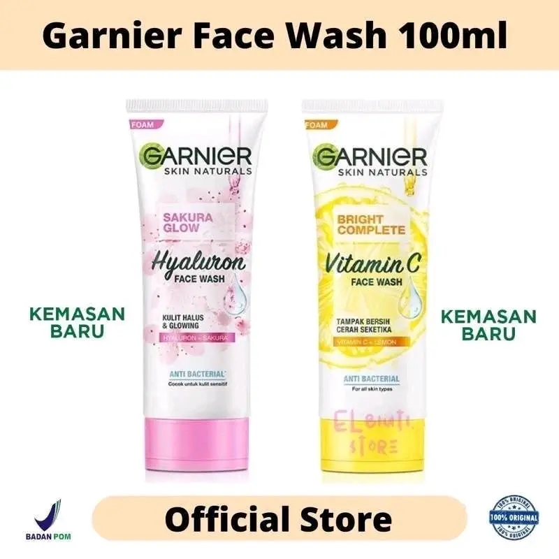 Garnier Bright Complete Vitamin C Face Wash 100 ML