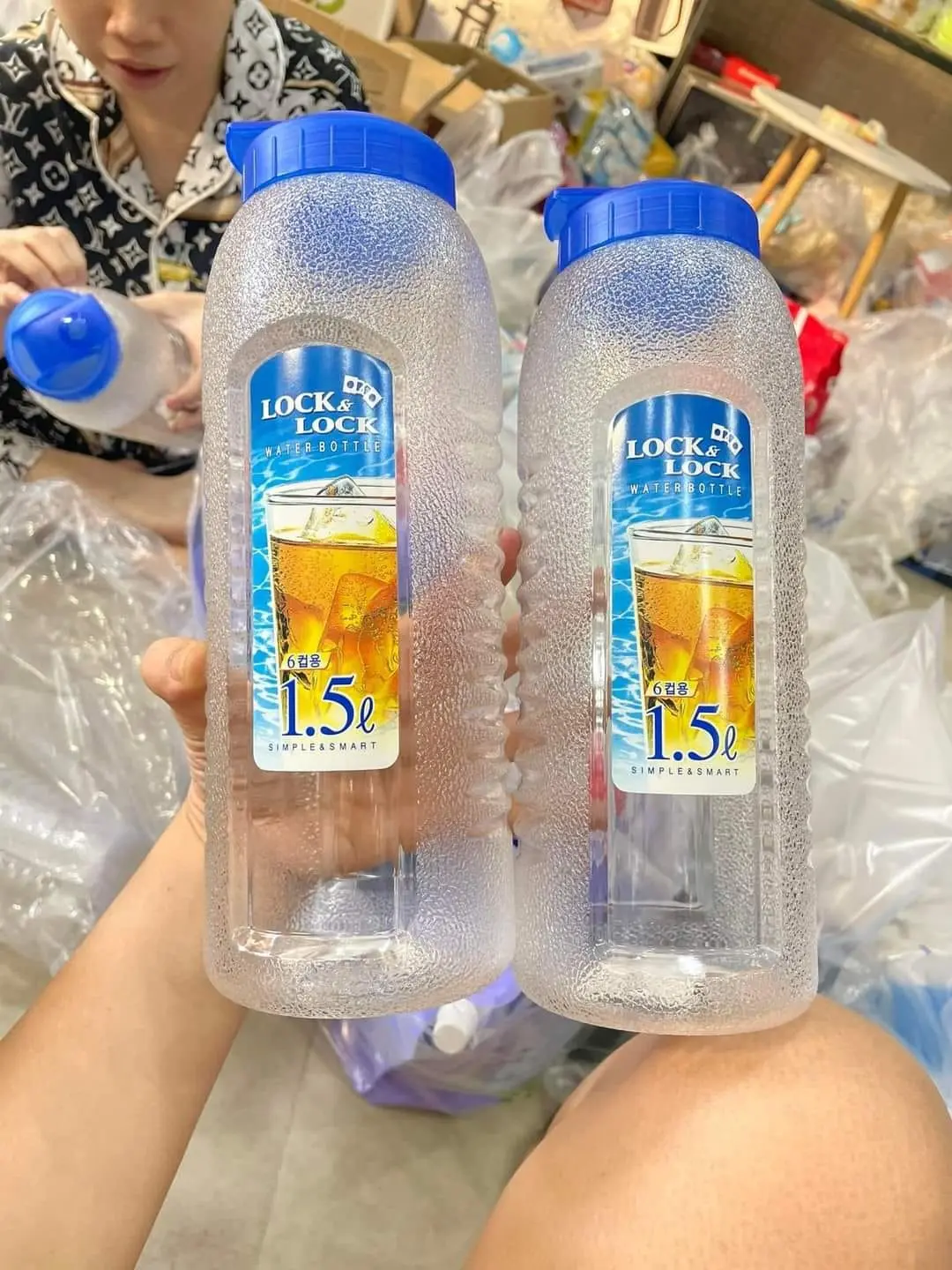 Bình nhựa an toàn Lock&Lock 1.5L