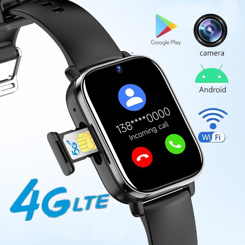 Jam Tangan Pintar Android, I1 4G, dengan Kad SIM, Solt dan WiFi ...