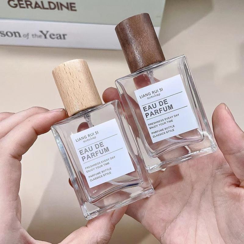 Product Introduction of 30ml 50ml Screw-Neck Perfume Bottle Refillable Glass Empty Spray Bottles with Stickers Portable Travel Perfume Atomizer Container 5