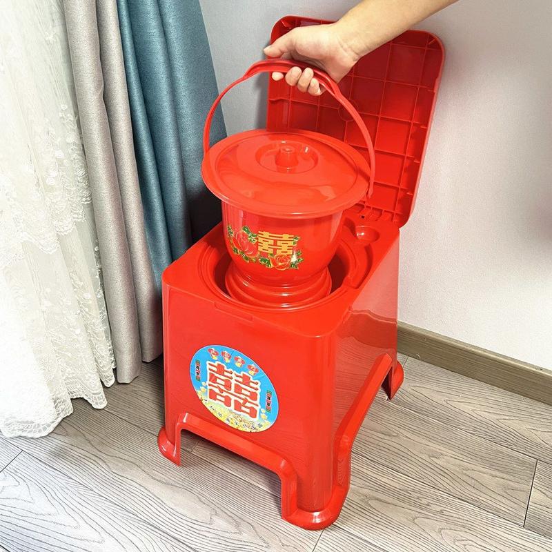 Bồn Cầu Di Động Thông Minh Có Nắp Đậy Không Mùi Nhựa PVC Cao Cấp Sử Dụng Cho Người Già, Người Bệnh, Phụ Nữ Mang Thai Và Trẻ Em - Bô Di Động, Bô Thông Minh, Bô Cho Người Già, Bô Cho Bé, Bô Cho Người Bệnh