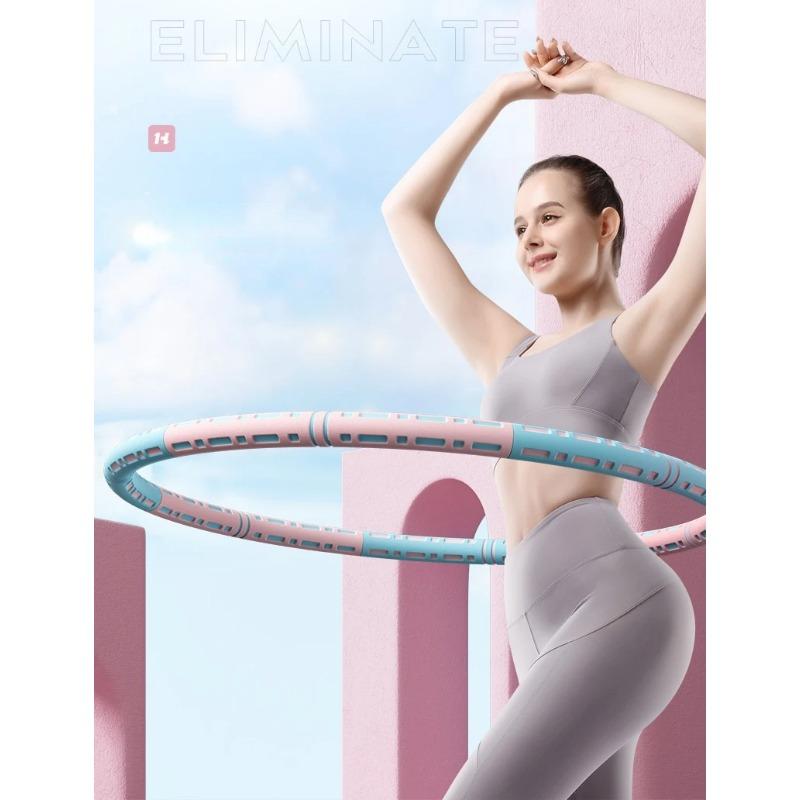 Product Introduction of Sports Hoop Circle Abdomen Women Weight Loss Artifact Circle  Bodybuilding Yoga Hoop Accessories Home Fitness Exercise 16