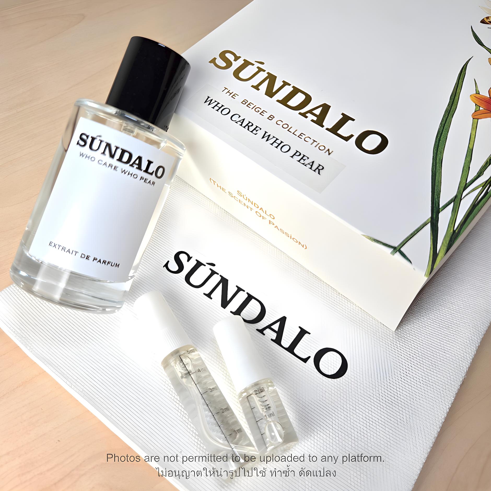 แบ่งขายน้ำหอมแท้ 100% น้ำหอมซุนดาโล Sundalo ฮูแคร์ฮูแพร์ who care who pare แท้ทุกหยด