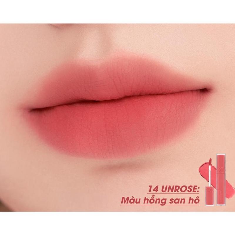 [Tint Môi] Son Tint Kem Lì Phong Cách Hàn, Màu Lên Chuẩn Mịn Mượt, Hiệu Ứng Mờ Đẹp Tự Nhiên