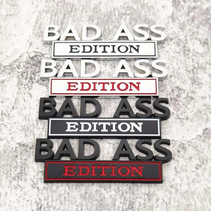 3D Alloy Metal Letter Sticker Modified StickerEmblem Badge Door Decal Auto Accessories Car Styg
