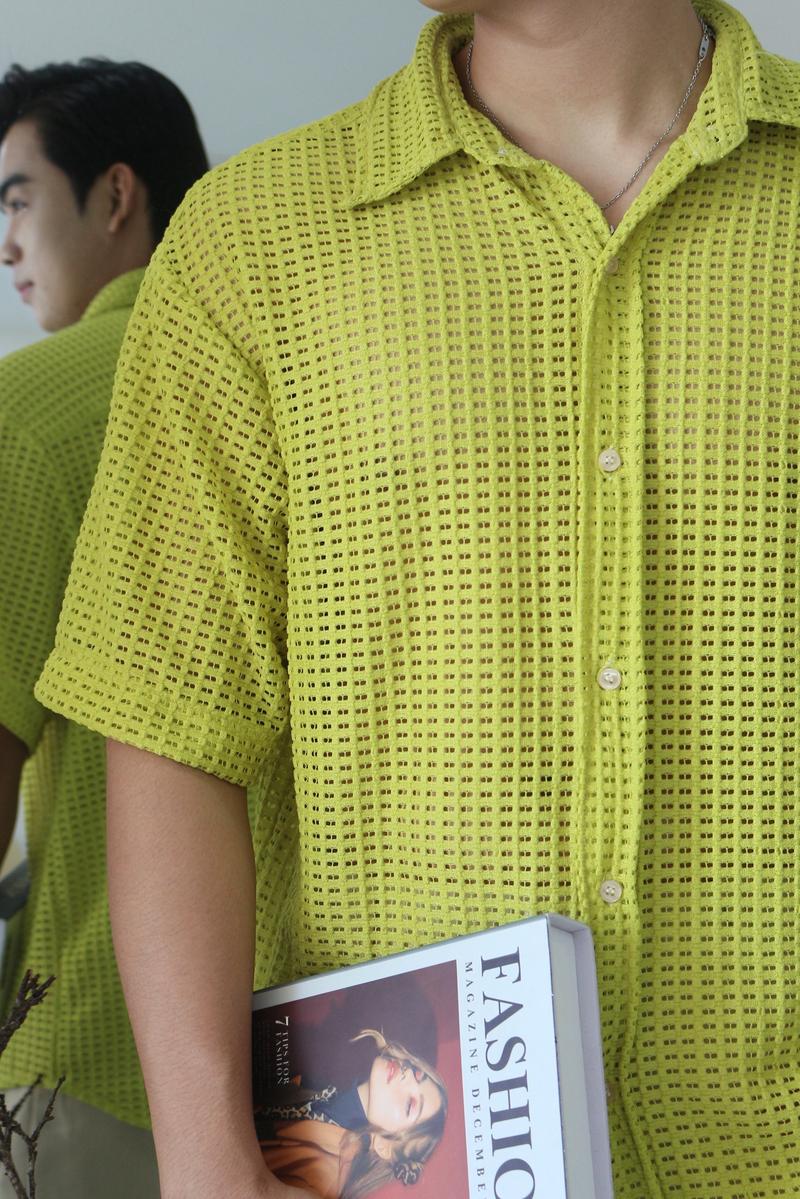 Product Introduction of Áo Sơ Mi Nam Xanh Lá - ZELDA Menswear 3