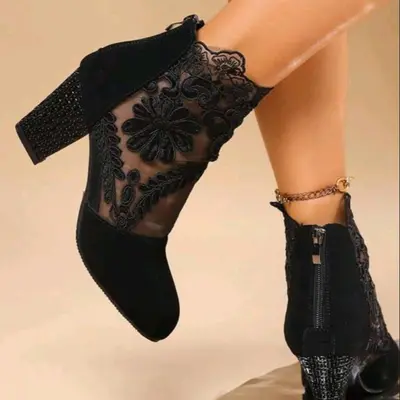 Selected Target Black Lace Heel Outfit TikTok Shop