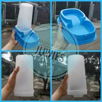 Gambar Pet Bowl Dispenser Tabung 1,5 lt Anti Semut - Tempat Makanan Minuman Kucing Anjing Kelinci Hewan [ JUWIES RADIO KUCING ] dari RADIO KUCING Kota Bandung 4 Tokopedia