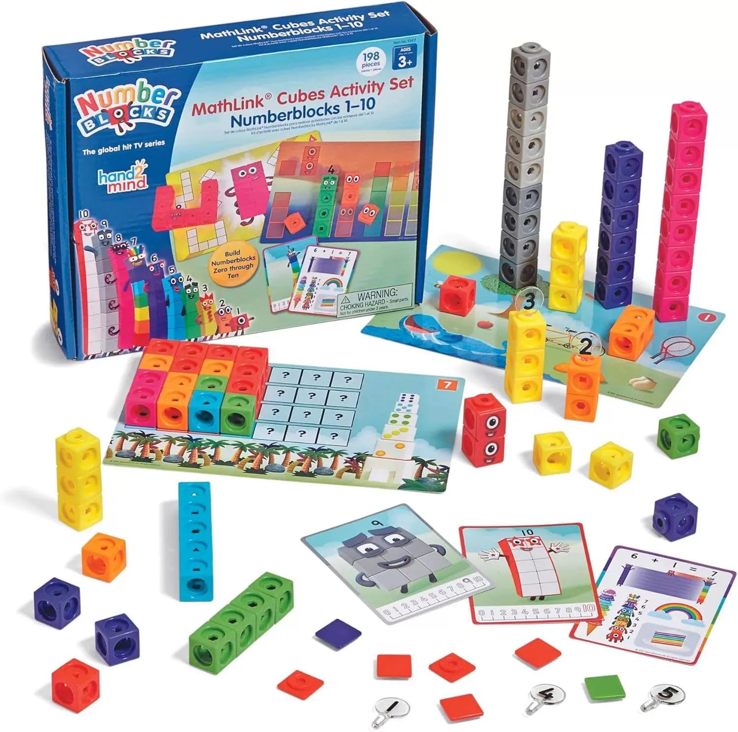 New style!!! Numberblocks MathLink Cubes 1 10 / 11 20 Activity Set (Age ...