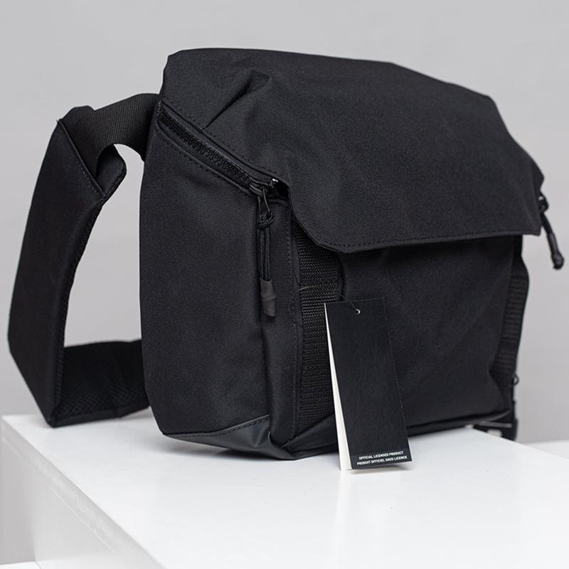 Túi Đeo Chéo Nam Canvas - Cỡ lớn, Chống sốc, Chống Nước - Đựng vừa Laptop Bag Balo Đeo Vai khóa kéo waistbag túiđeochéo nam túi đeochéo túi đeochéo