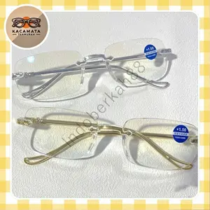 Kacamata Baca Lensa Plus 8014 Anti Radiasi +1.00 s/d + 4.00 Kacamata Pria Wanita Reading Glasses Radiation Premium