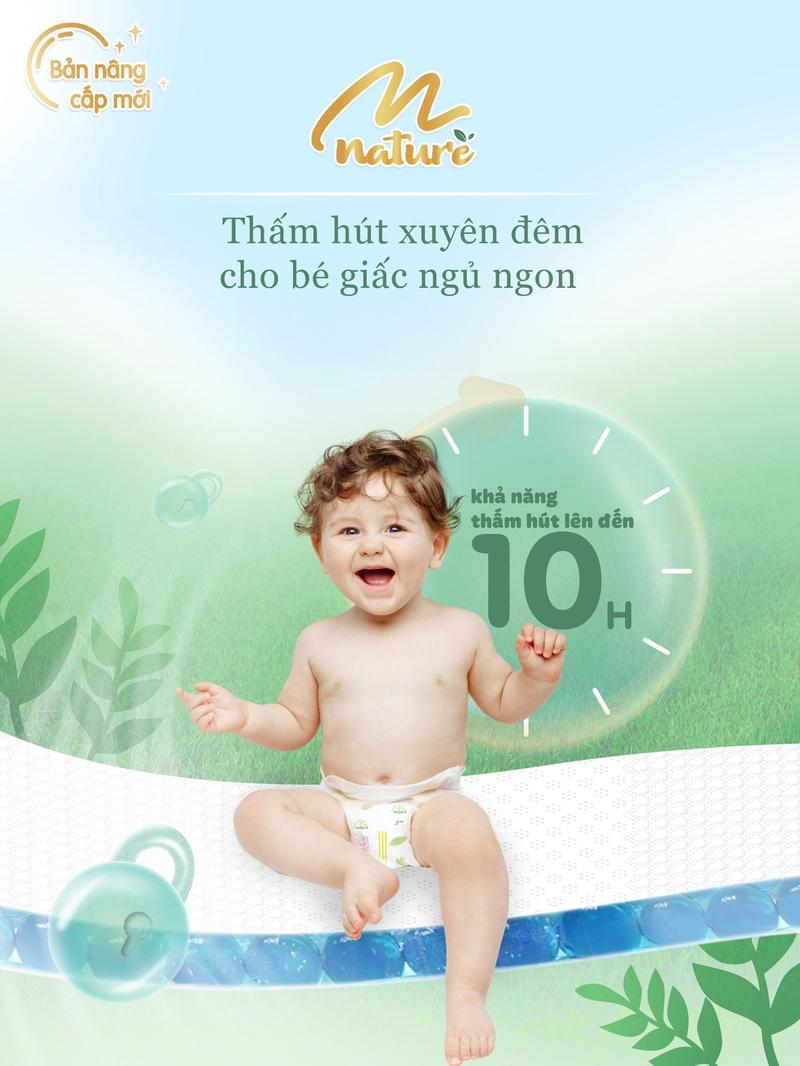 Product Introduction of Mẫu cải tiến mới - Combo 2 bịch tã bỉm Momo Nature 1