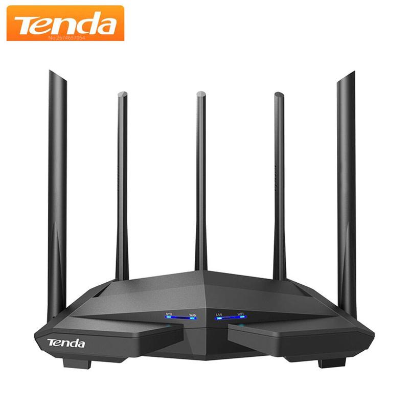 Penghala WiFi Gigabit, Tenda, AC11, AC1200 Jalur Dwi, 2.4G dan - TikTok ...