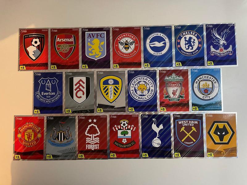 Adrenalyn XL 2023 Full Team Sets- Complete teams including crest & line up 0