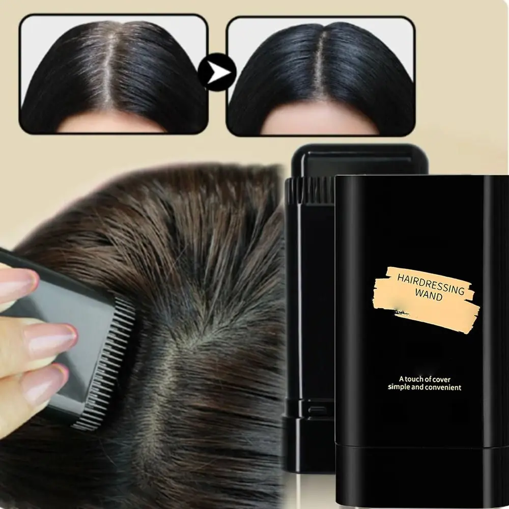 New Waterproof Comb Hair Dye Black Color Sweat-proof Hair Colouring Cream Easy to Use 2 in 1 Instant Dye for Gray Hair Coverage