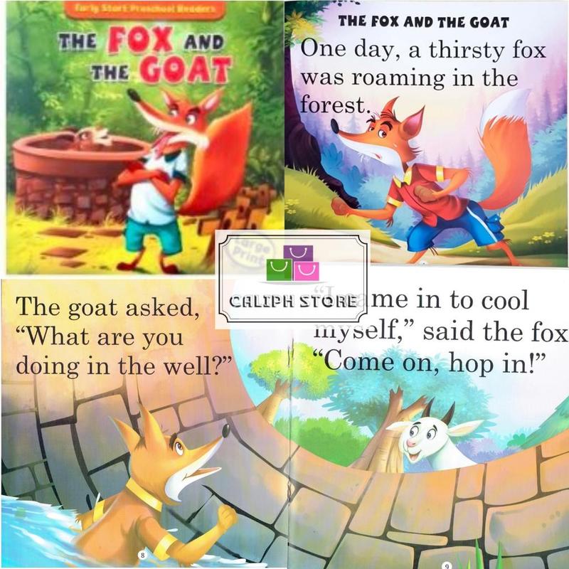 Product Introduction of Early Start Preschool Readers English Story Book For Kids Toddler Preschool - Large Print Simple Bedtime Story 6