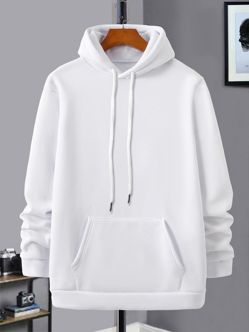 Product Introduction of Unisex's Cross Print Thermal Lined Hoodie, Casual Regular Fit Long Sleeve Hooded Sweatshirt for Fall & Winter, Men's Top for Daily Wear 2