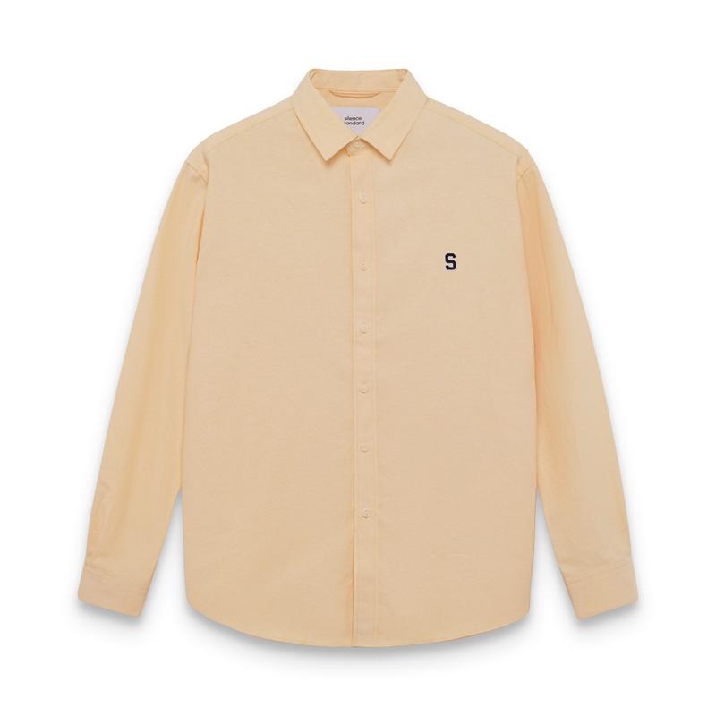 Áo sơ mi SilenceStandard  Premium Oxford Logo S/Basic Menswear Nam