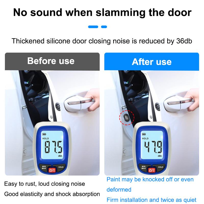 Product Introduction of Car door shock absorbing buffer pad suitable for Ford Ranger Mustang Ecosport Everest Focus Fiesta Explorer closing door silent sticker anti-collision pad self-adhesive 19