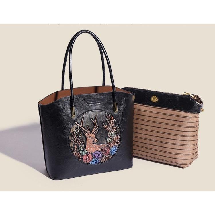 Tas Selempang Wanita Fashion 2in 1 Rusa - 5008 - Shop | Tokopedia