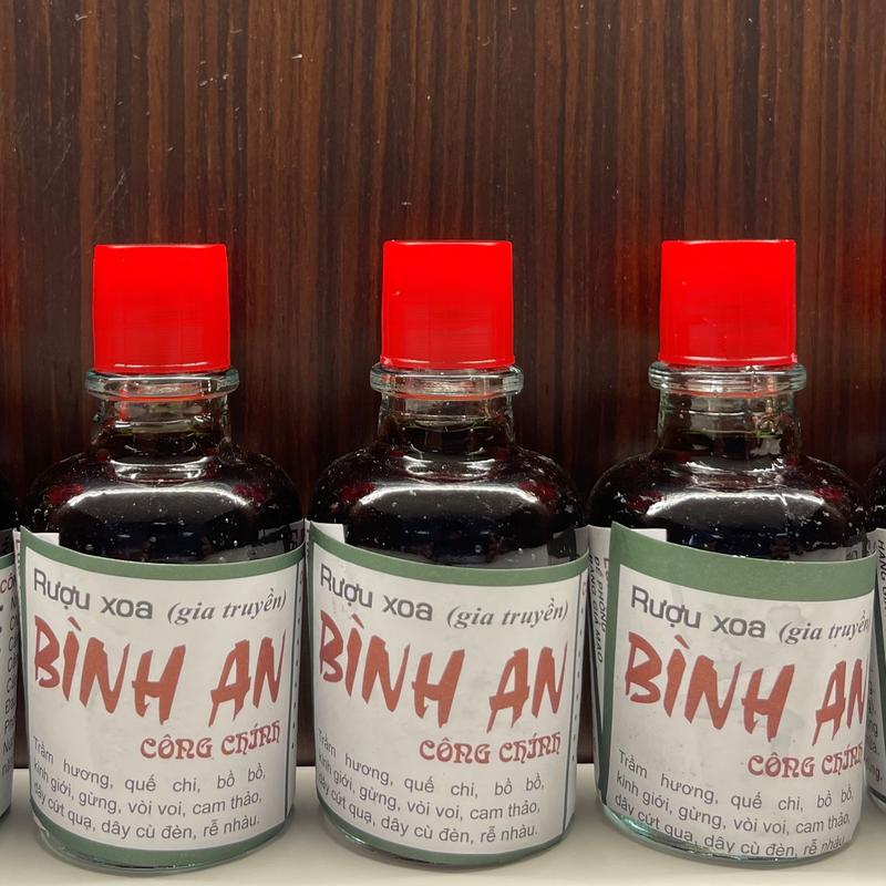  3CHAI DẦU XOA BÓP MASSAGE XƯƠNG KHỚP - ĐAU MỎI VAI GÁY GIA TRUYỀN BÌNH AN 