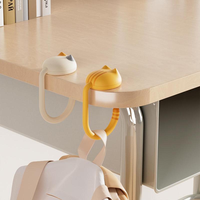 Desk Backpack Hook Adjustable Student Hanger Side Table Hook School Desk Rack 2
