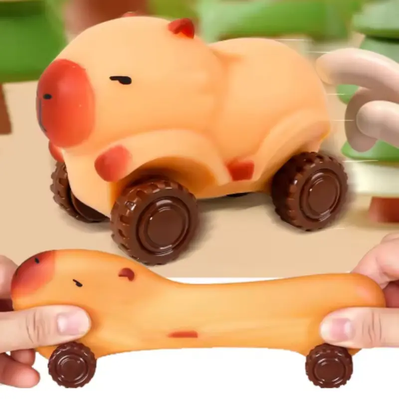 Mainan Capybara Squishy Troli/Capybara Mainan Dekompresi/Pengurang ...