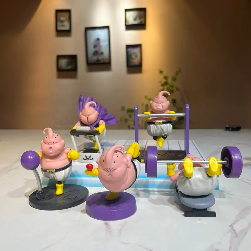 Mabu Chibi Tập Thể Hình Siêu Dễ Thương - Dragonball Toy Đồ Chơi Mô Hình 0