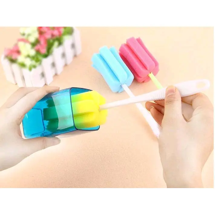 Sikat busa pembersih Botol plastik Botol Kaca Botol Susu Bayi Baru lahir Balita