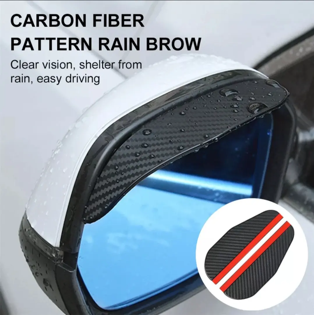 (1Set 2pc) Pelindung Kaca Spion Mobil Universal/Pelindung Alis Hujan Salju Car Cover Mirror Pelindung Hujan Kaca Spion Mobil