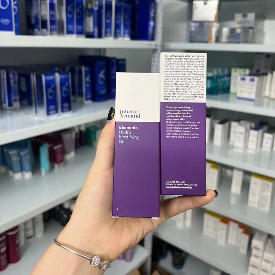 [Hàng Nhập Cty] Gel dưỡng Hydra Mattifying Gel Juliette Armand