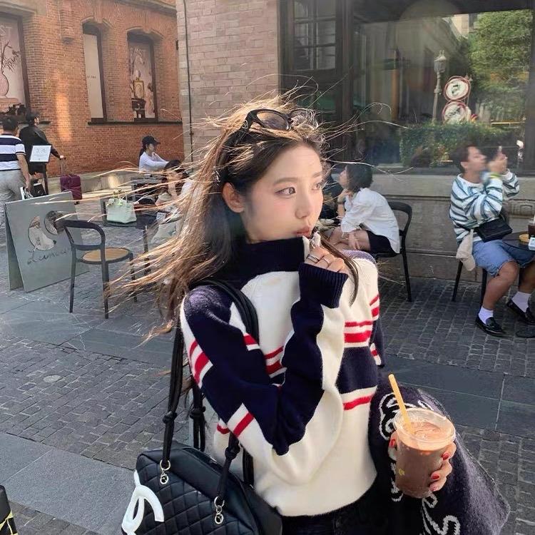 ÁO LEN KẺ STYLE KOREAN CHUẨN TAG WG.WE - @Reecicime 4